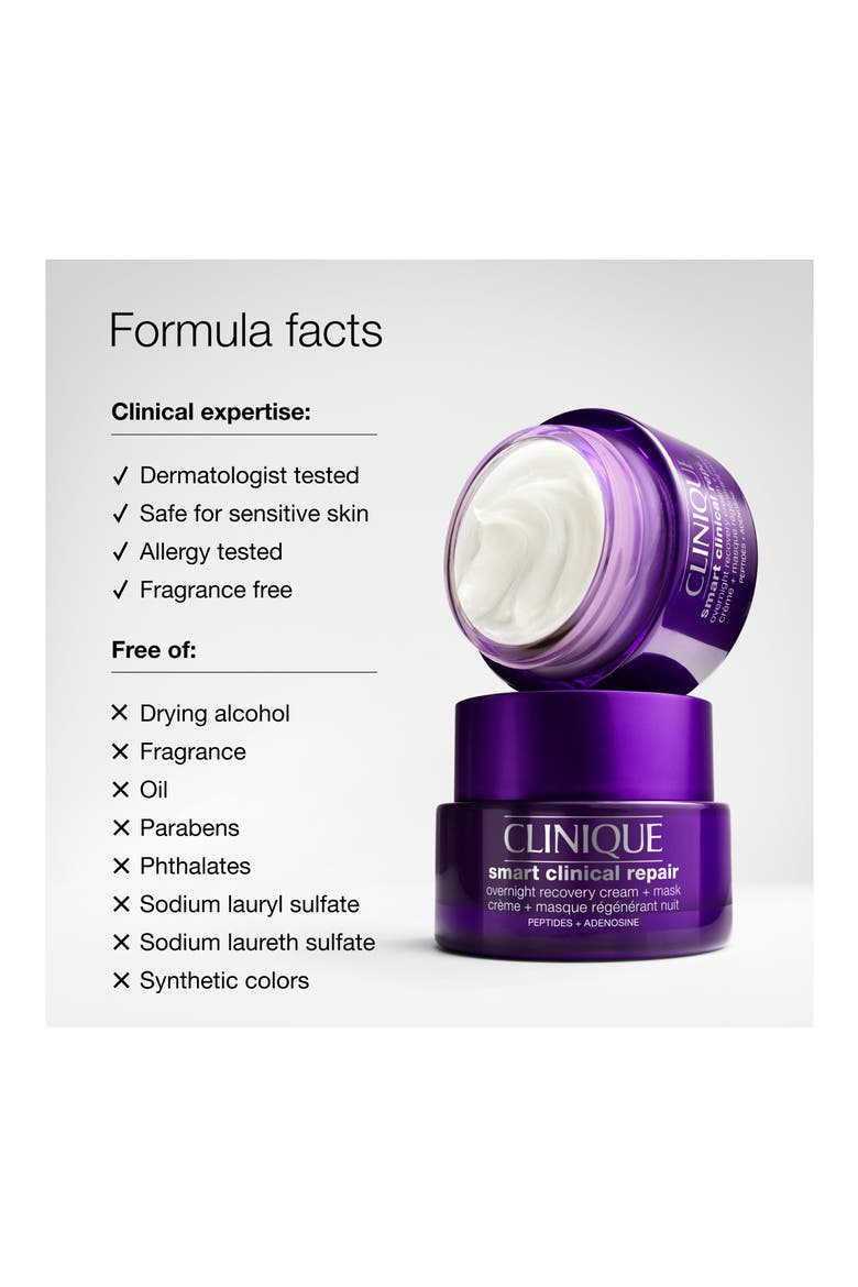 Smart Clinical Repair™ Overnight Recovery Face Cream + Mask (Women