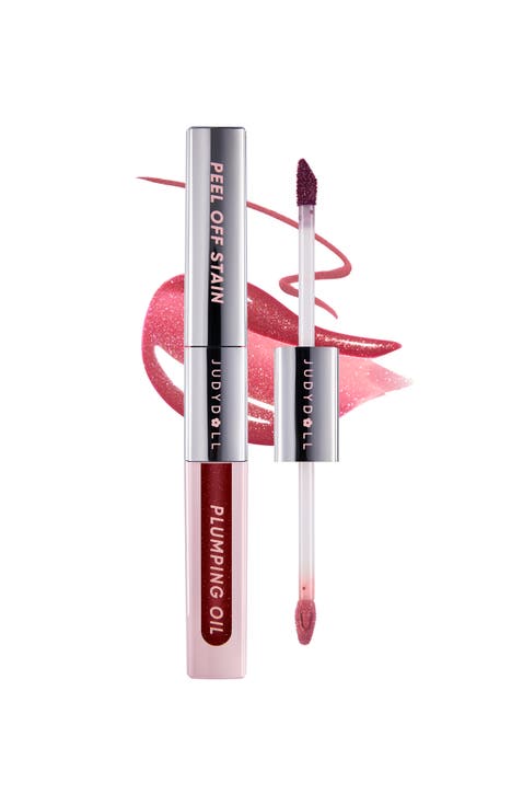 Peel Off Lip Stain & Plumping Oil