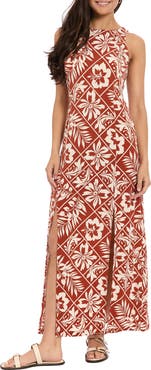 London Times Car Wash Maxi Dress