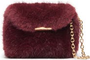 Dolce Vita Brindi Faux Fur Wallet on a Strap