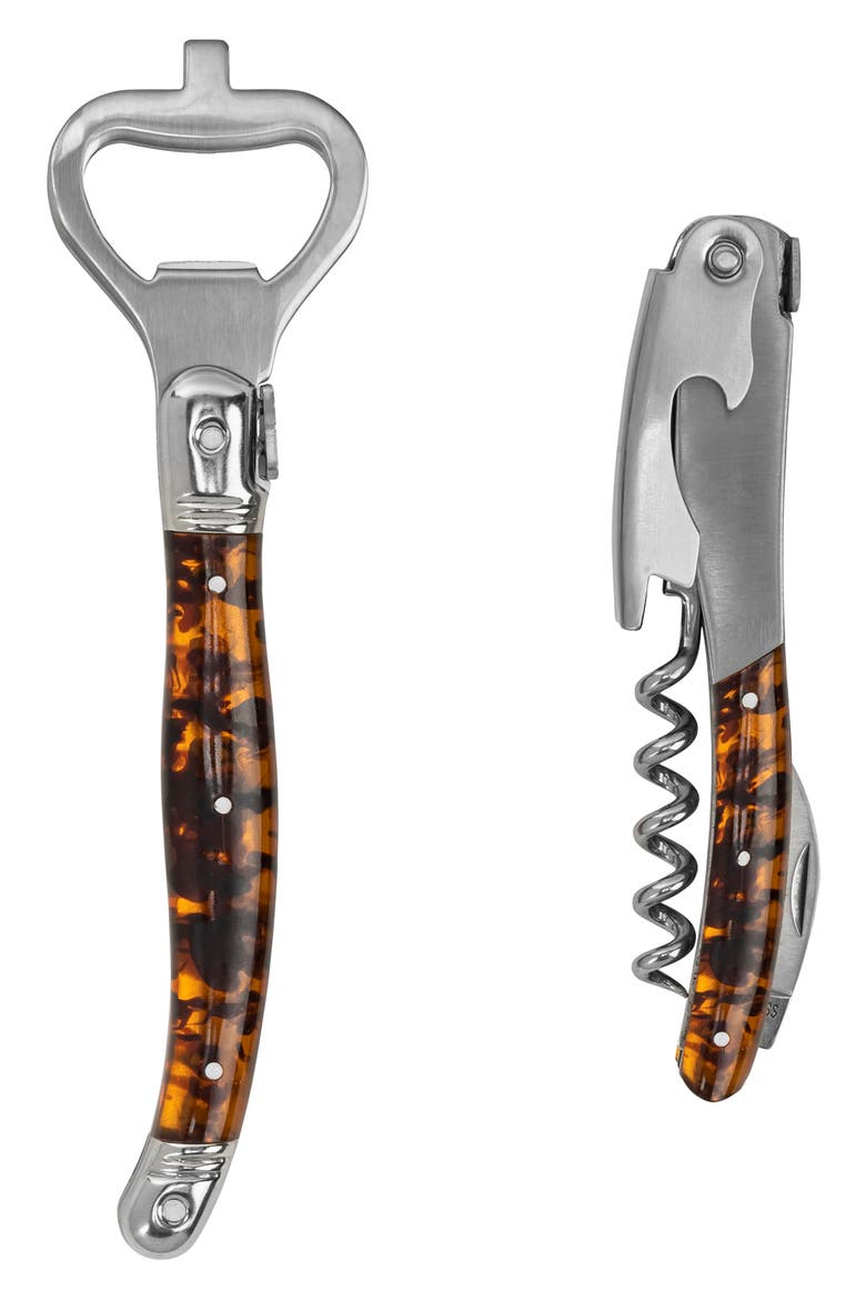 Laguiole 2-Piece Barware Set, Main, color, TORTOISE SHELL