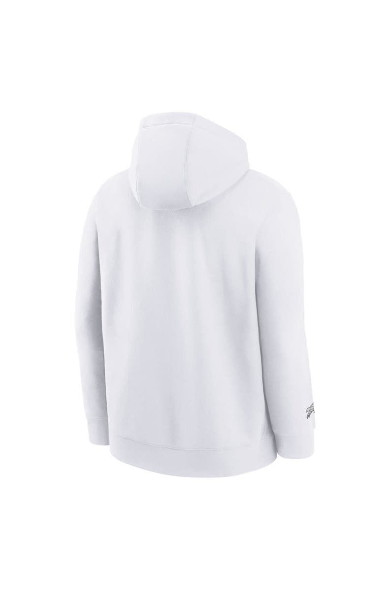 Nike Youth Nike White Buffalo Bills 2025 Rivalries Collection Club Hoodie, Alternate, color, White