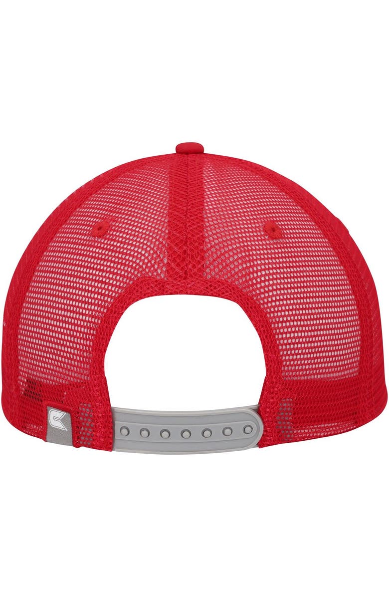 COLOSSEUM Men's Colosseum Gray/Red Houston Cougars Love Fern Trucker Snapback Hat, Alternate, color, Gray