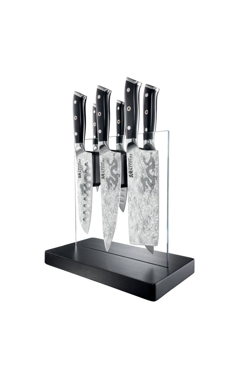 Cuisine::pro<sup>®</sup> KIYOSHI<sup>®</sup> Kiyo 7-Piece Knife Block, Main, color, Silver