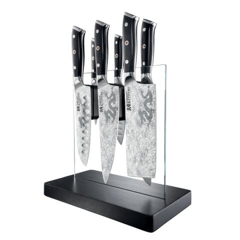 KIYOSHI® Kiyo 7-Piece Knife Block