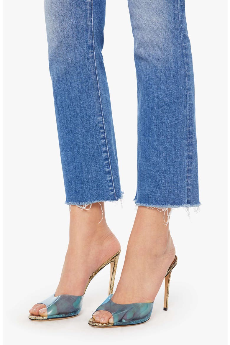 The Hustler Fray Ankle Slim Bootcut Jeans, Alternate, color, NO PROMISES