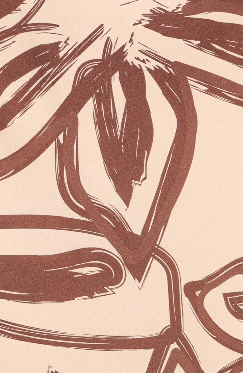 Petal & Pup Warner Print Halter Dress, Alternate, color, Cream/Brown