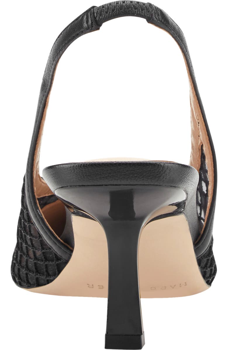 Marc Fisher LTD Gipsi Pointed Toe Slingback Pump, Alternate, color, Black