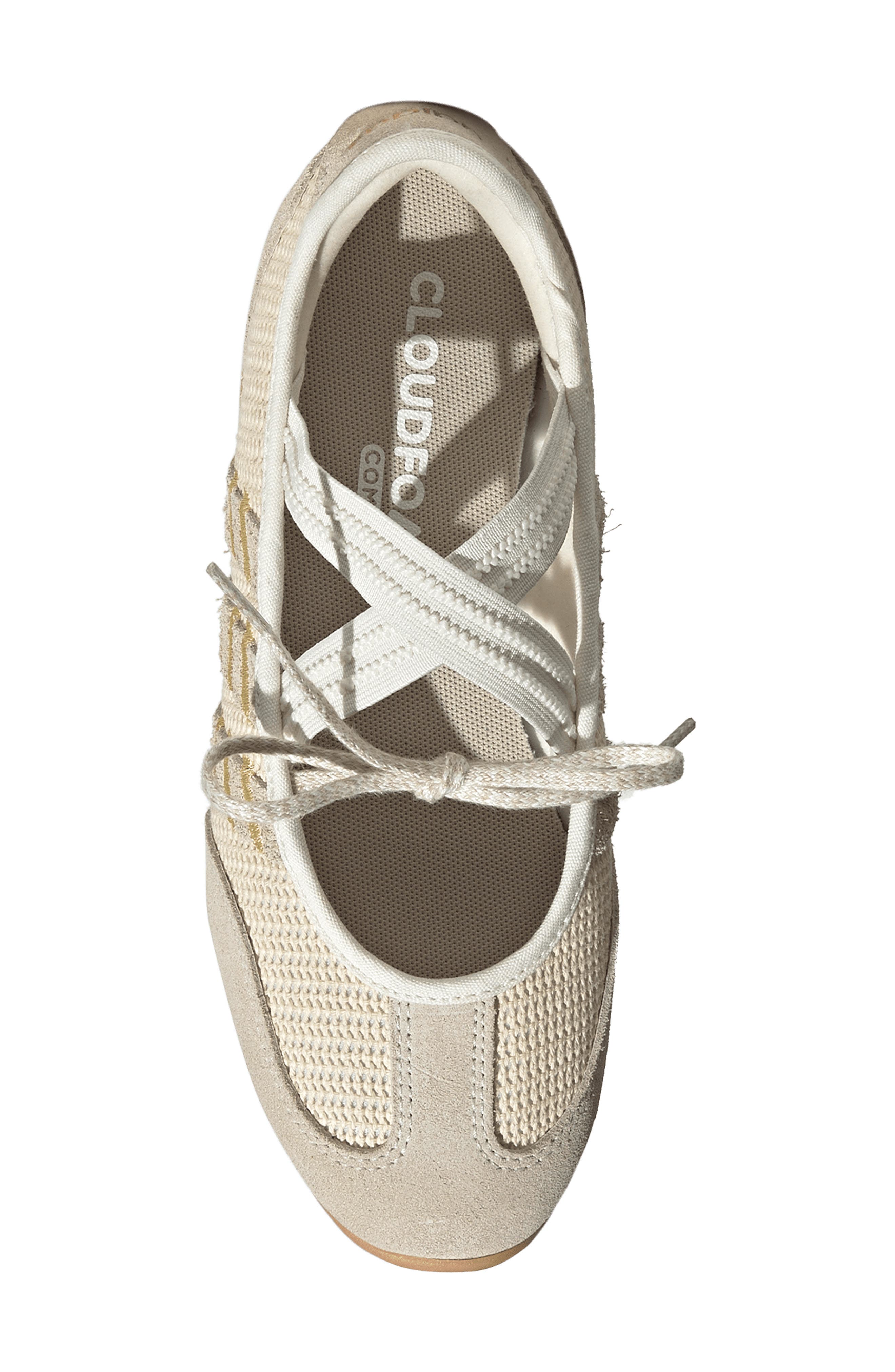 adidas Barreda Mary Jane Flat, Alternate, color, Matte Gold/ Crystal Linen