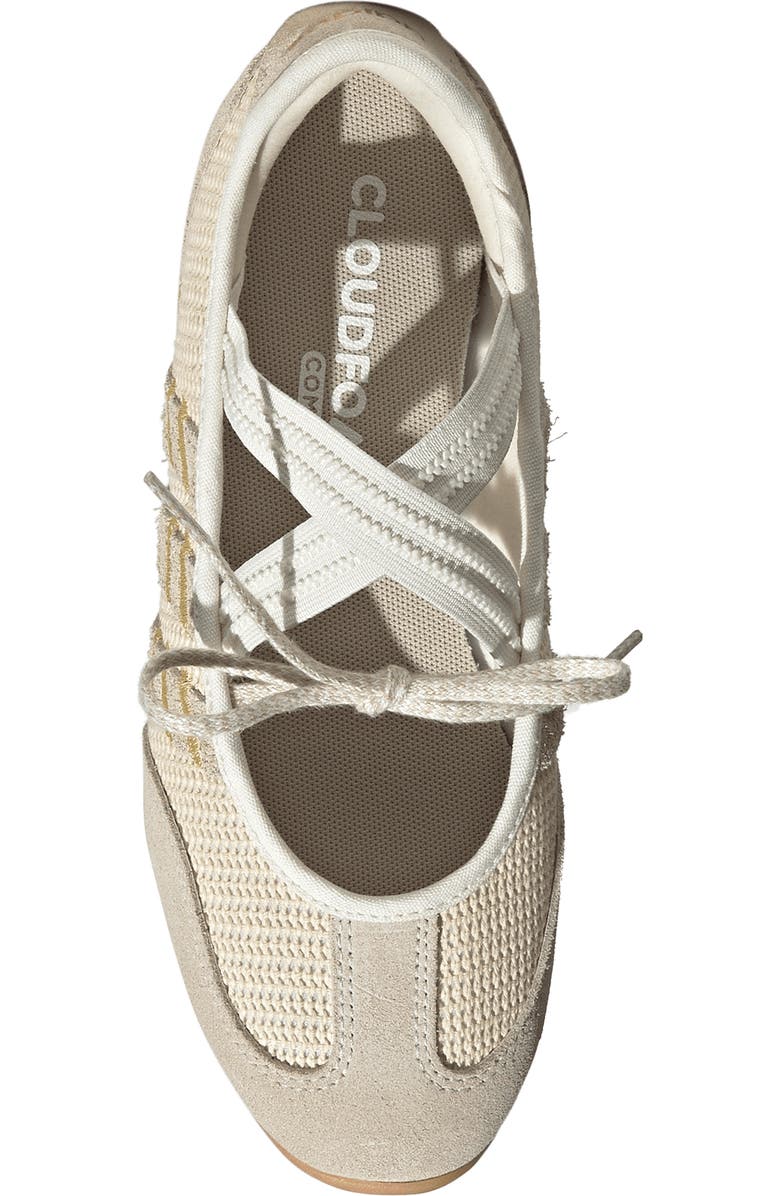 adidas Barreda Mary Jane Flat, Alternate, color, Matte Gold/ Crystal Linen