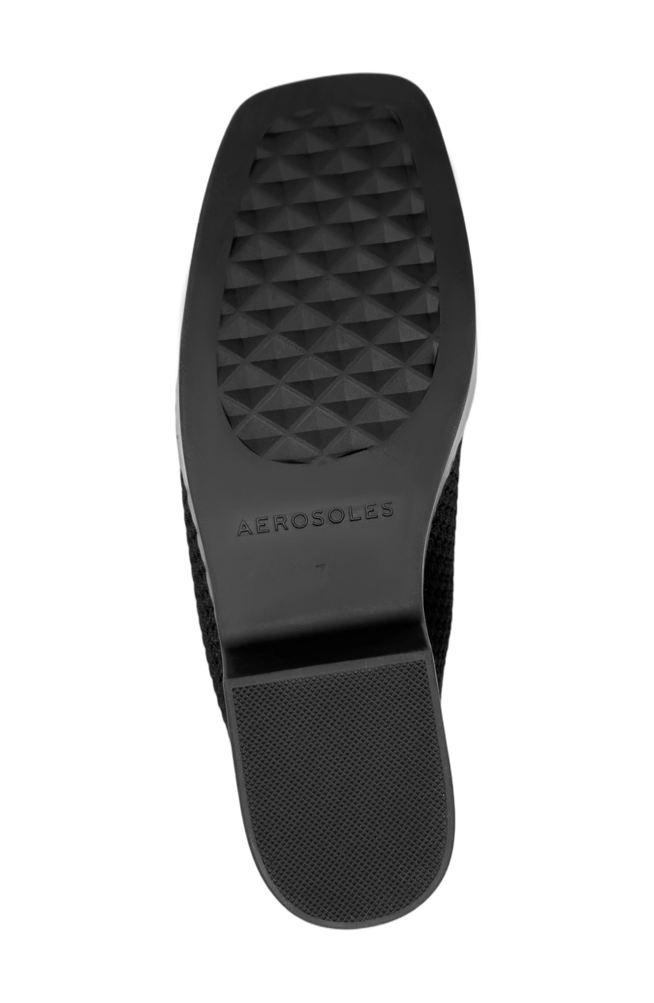 Aerosoles Colombo Mesh Platform Clog, Alternate, color, Black Open Knit