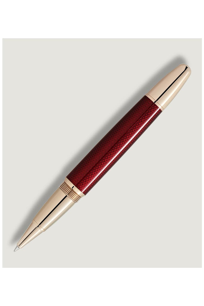 Meisterstück Solitaire Golden Hour Rollerball Pen, Alternate, color, BURGUNDY