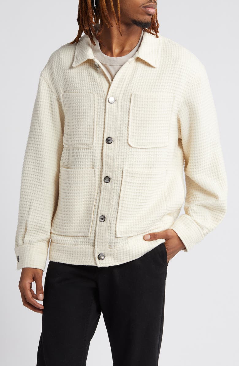KROST Atlantic Waffle Weave Work Jacket, Main, color,