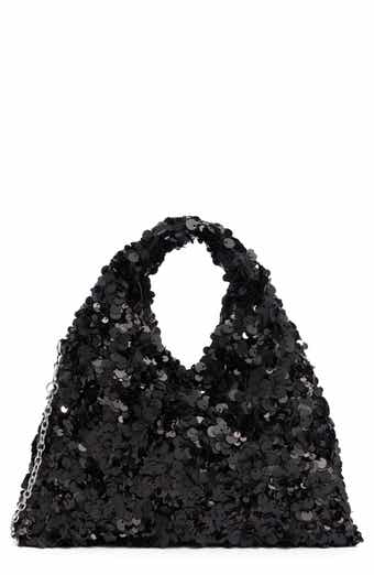Jessica McClintock Fern Sequin Clutch