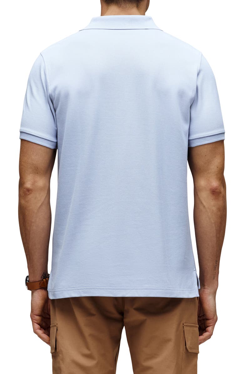 Psycho Bunny Pima Cotton Piqué Polo, Alternate, color, Zen Blue