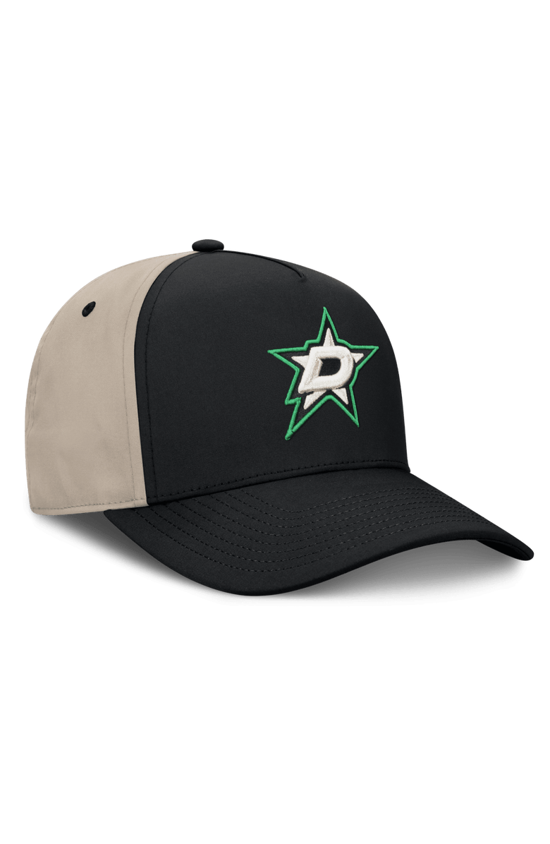 FANATICS Men's Fanatics Black/Tan Dallas Stars 2026 Stanley Cup Playoffs Locker Room Adjustable Hat, Alternate, color, Black