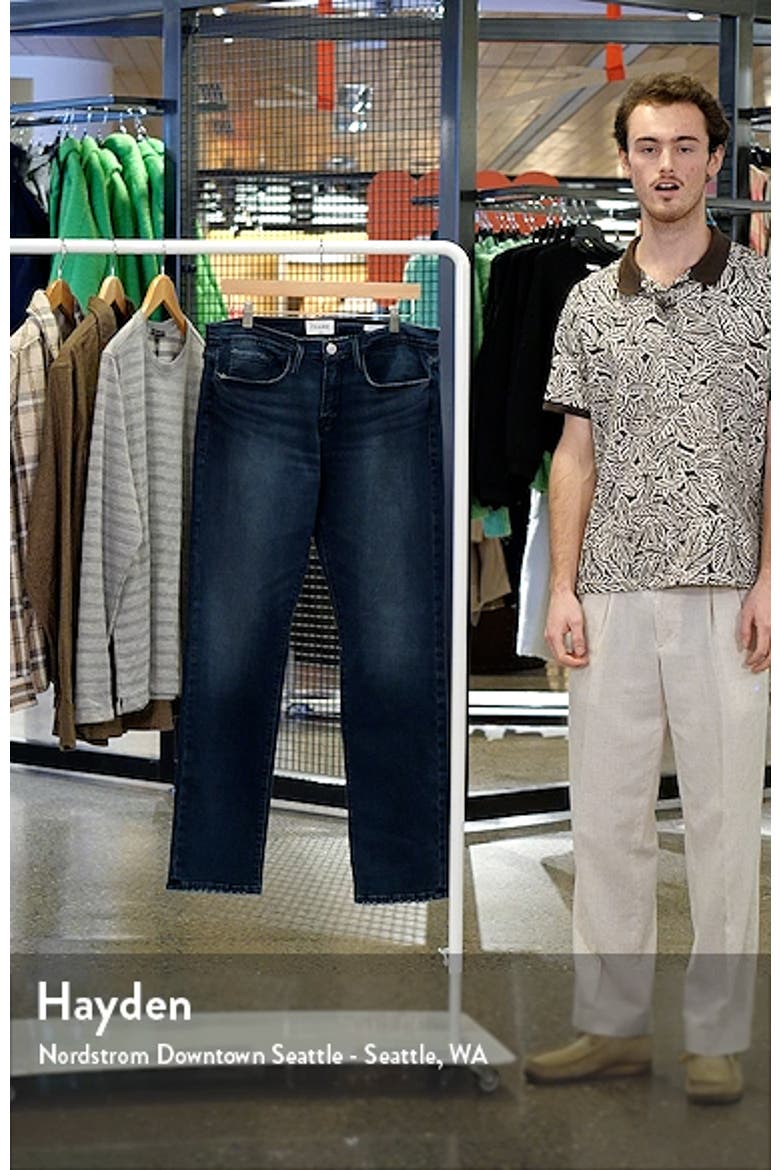 L'Homme Slim Fit Jeans video