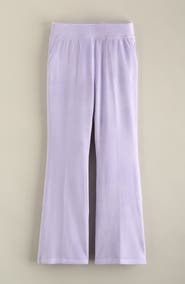 Zella Girl Kids' Downtime Velour Flare Pants