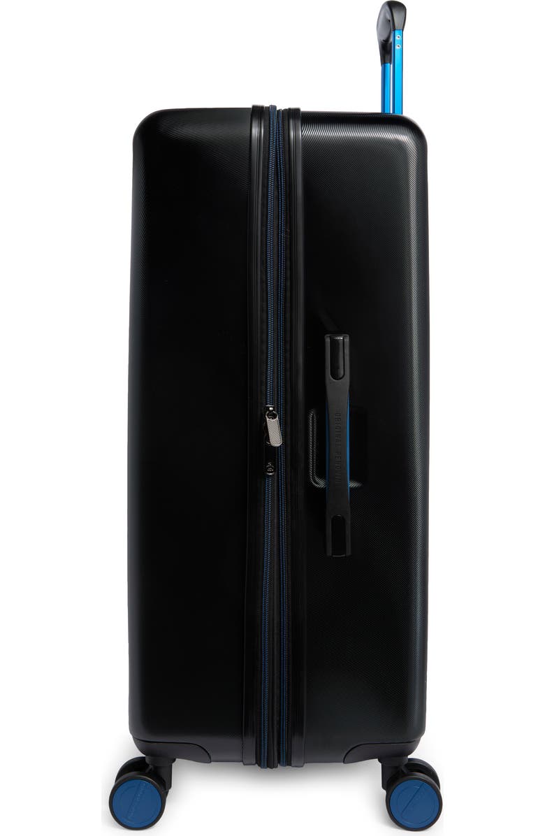 Original Penguin Harrison Hardside Checked Luggage, Alternate, color, Black / Blue