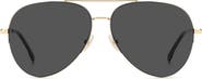 Victoria Beckham Pilot 62mm Aviator Sunglasses