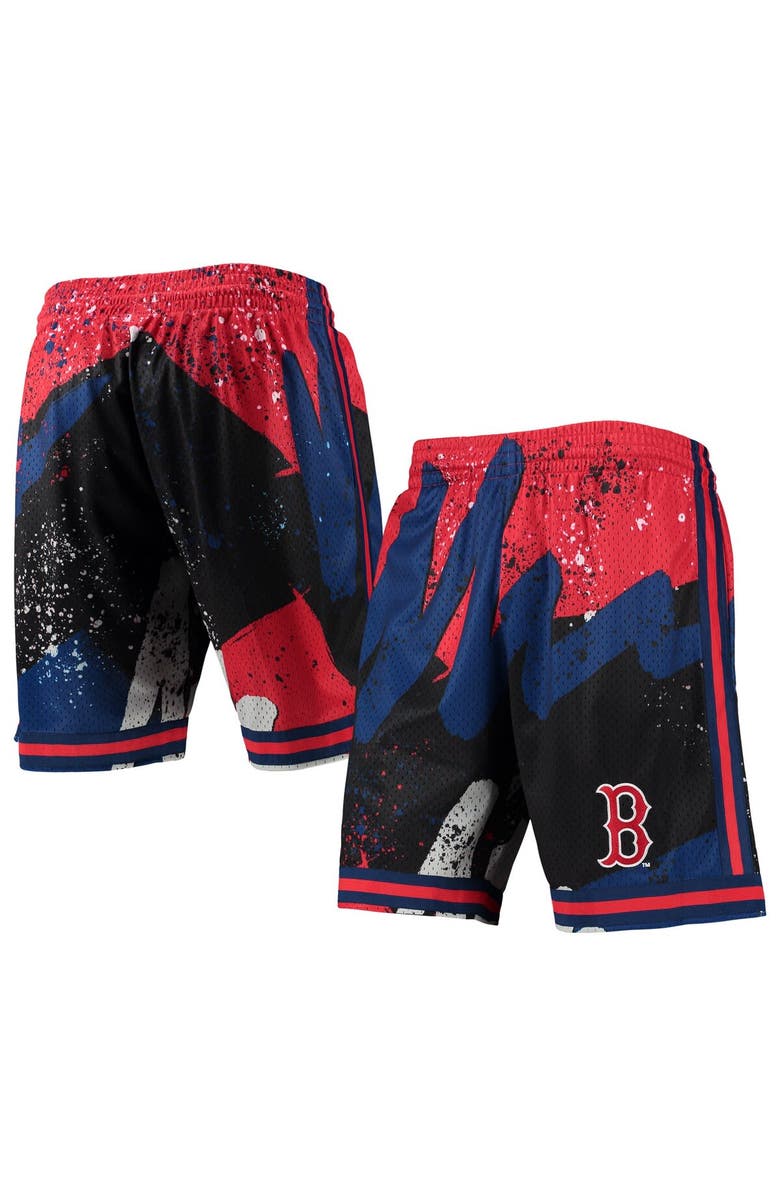 Mitchell & Ness Men's Mitchell & Ness Red Boston Red Sox Hyper Hoops Shorts, Main, color, Red