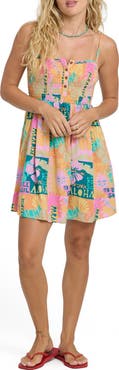 Billabong Fever Dream Cotton Minidress