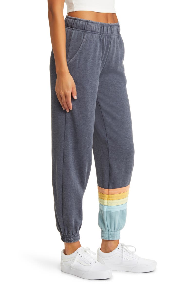 Surf Revival Fleece Joggers, Alternate, color, NAVY