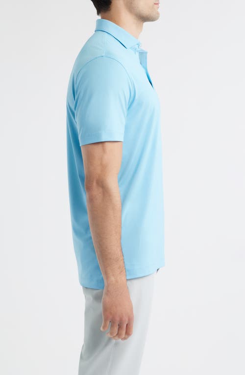 Johnnie-o Birdie Classic Fit Performance Polo In Blue