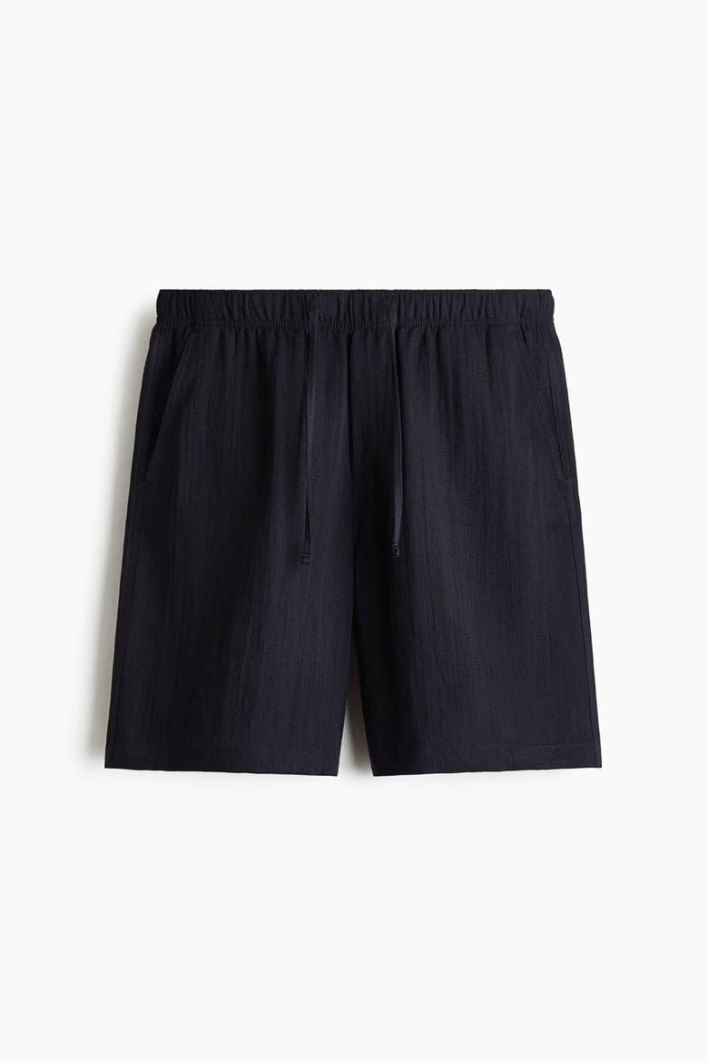 Loose-fit Shorts, Alternate, color, Navy blue