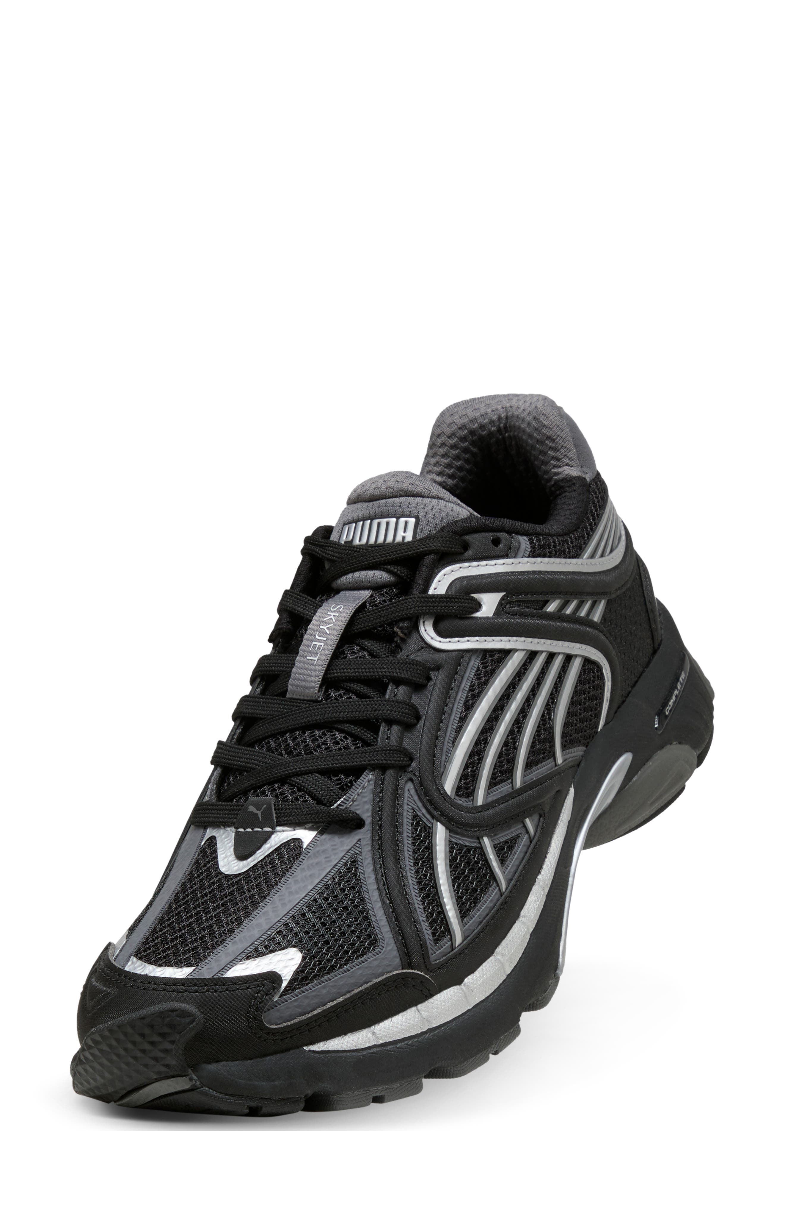 PUMA SkyJet Sneaker, Alternate, color, Puma Black/ Dark Gray/ Silver