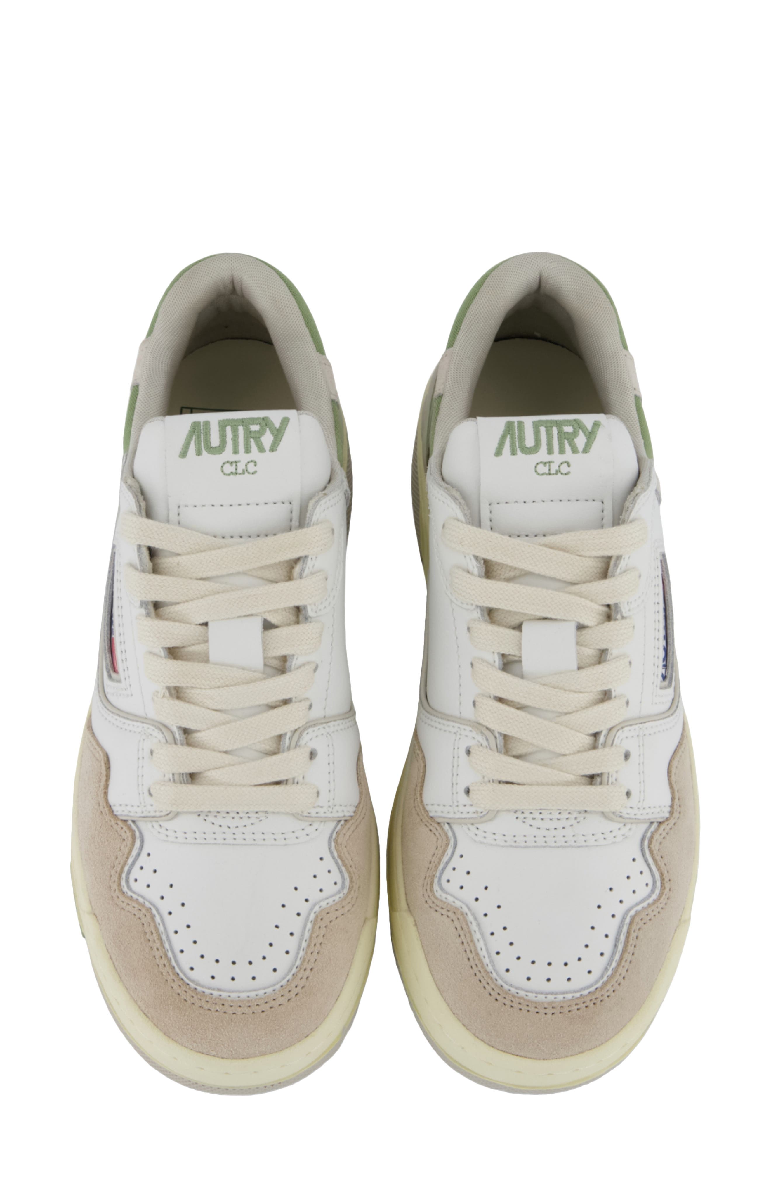 AUTRY CLC Low Sneaker, Alternate, color, Mult/Mat Sage/Pumice Stone