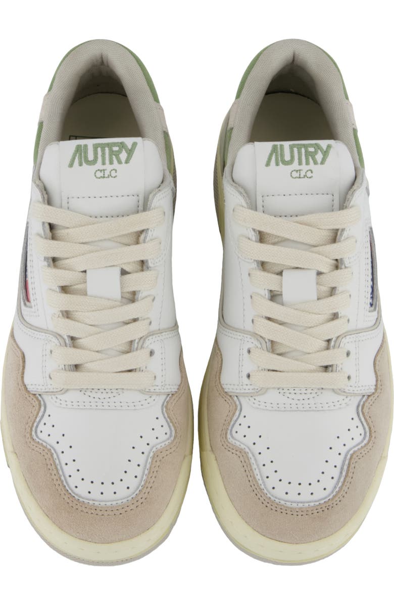 AUTRY CLC Low Sneaker, Alternate, color, Mult/Mat Sage/Pumice Stone