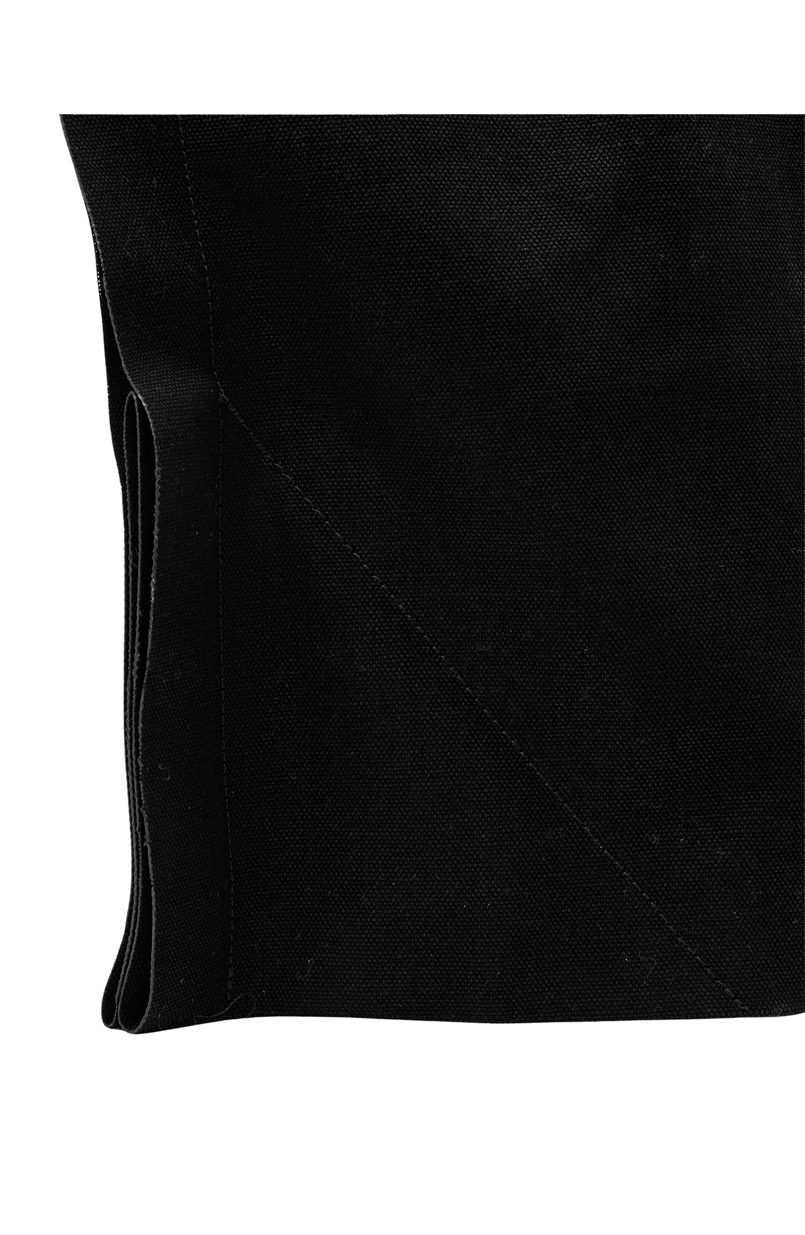 Lutece Canvas Tote, Alternate, color, BLACK