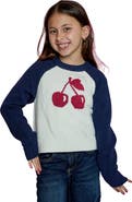 Design History Kids' Cherry Raglan Sweater