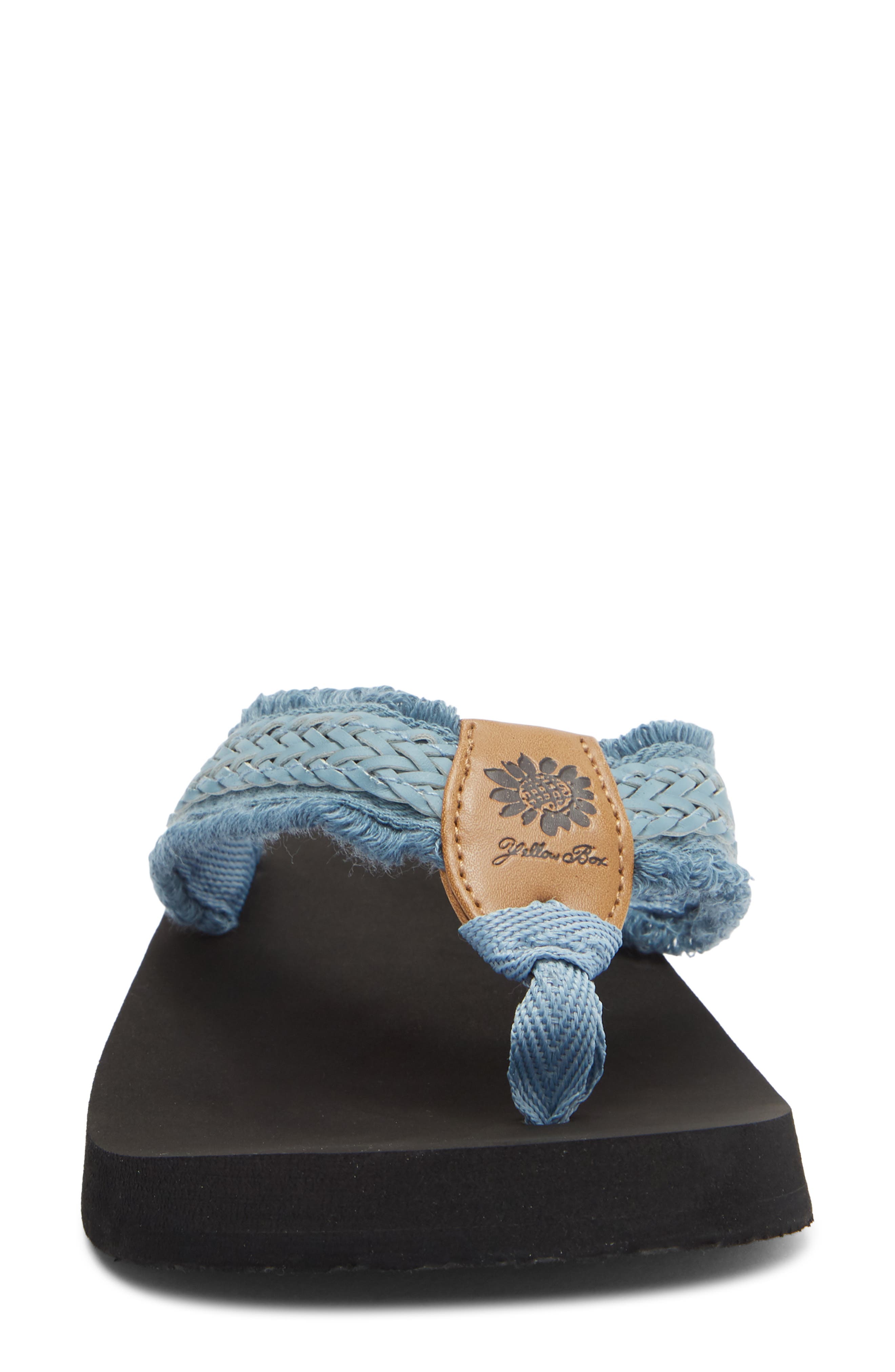 Fianni Flip Flop Sandal, Alternate, color, DENIM