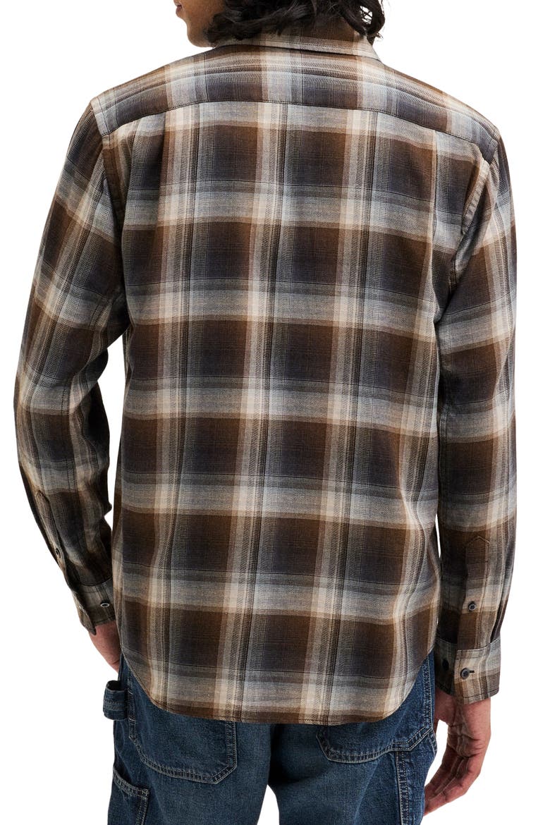 Teamkit Plaid Flannel Shirt, Alternate, color, CAMP PLAID