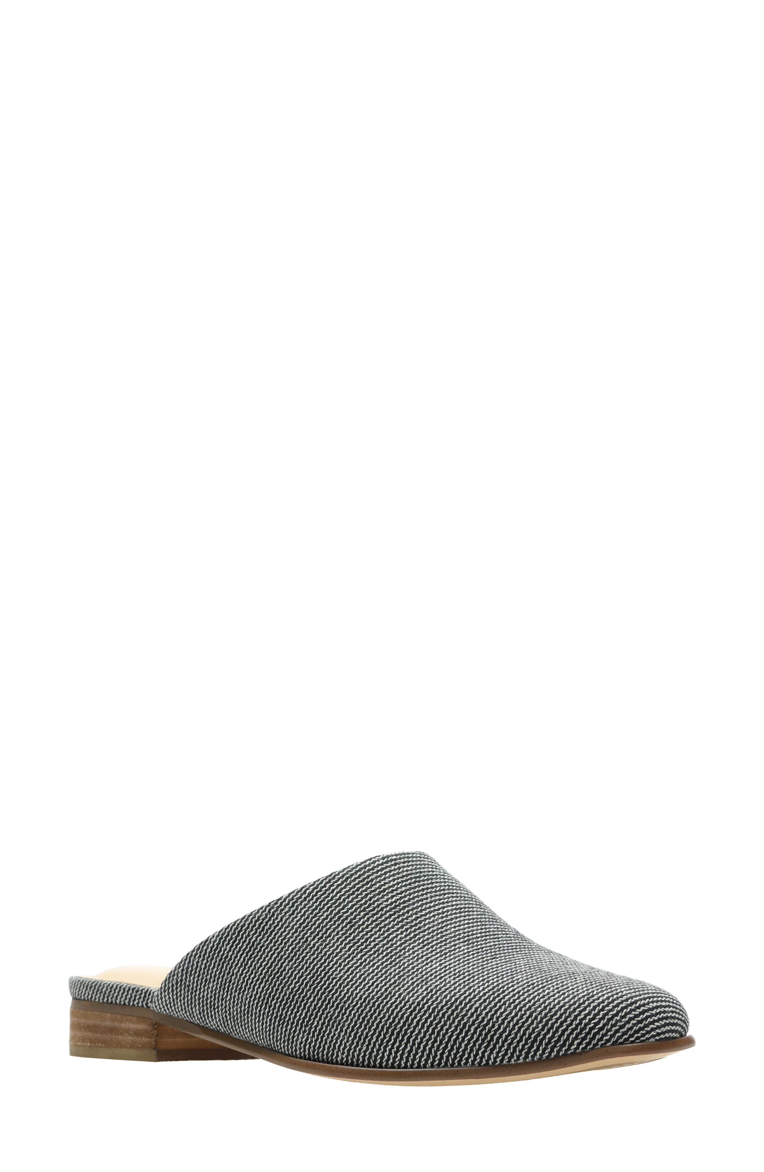 Pure Blush Mule, Main, color, NAVY CANVAS