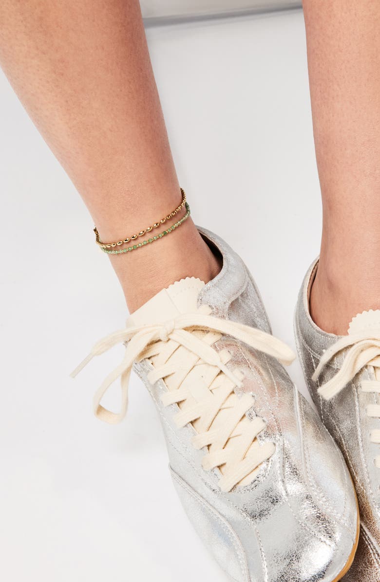 Ana Luisa Gold Anklet - Crew Anklet, Alternate, color, 