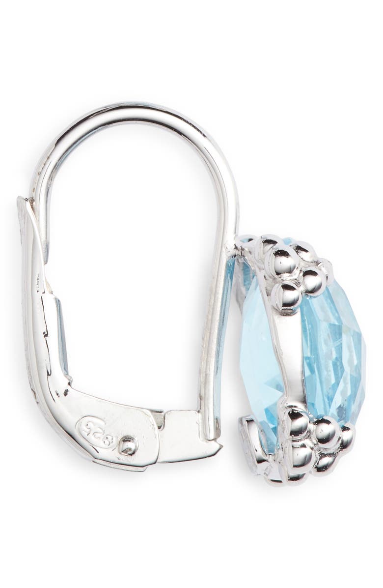 Anzie Dew Drop Earrings, Alternate, color, Blue Topaz