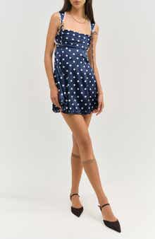 For Love & Lemons Holland Lace Cutout Minidress