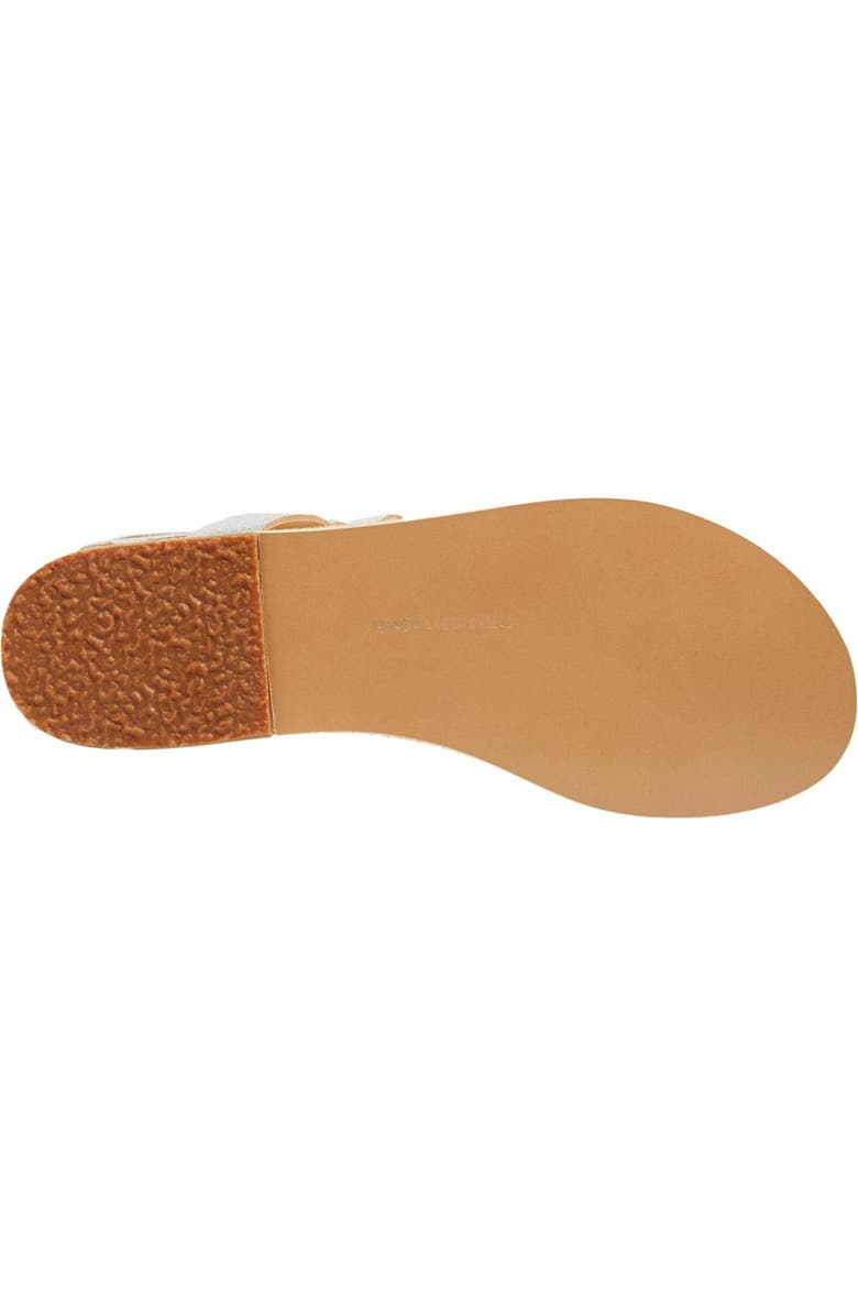 Ancient Greek Sandals 'Ikaria' Winged Metallic Leather Sandal, Alternate, color,