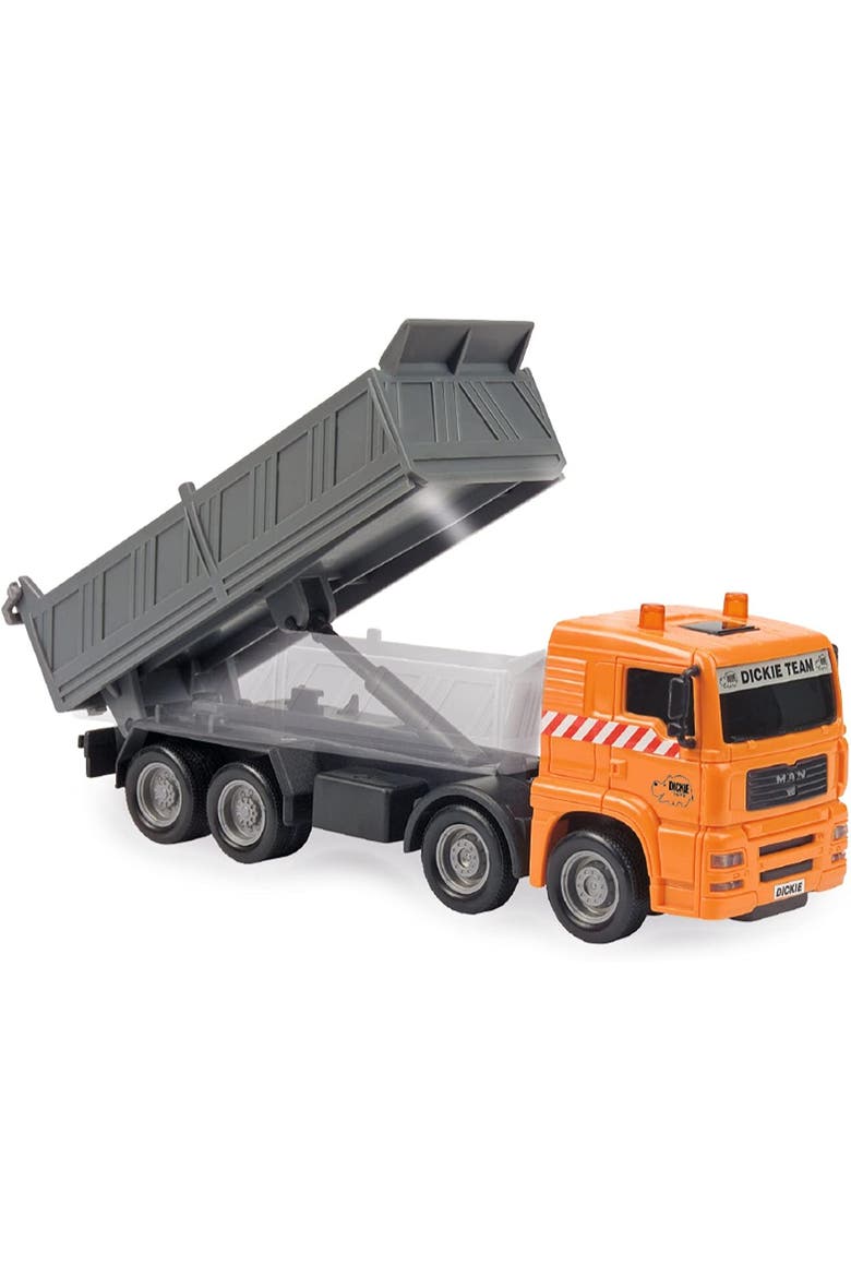 Mega Crane Remote Control Set With Truck, Ages 3+, Alternate, color, Multicolored