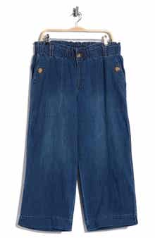 Democracy Wide Leg Crop Jeans