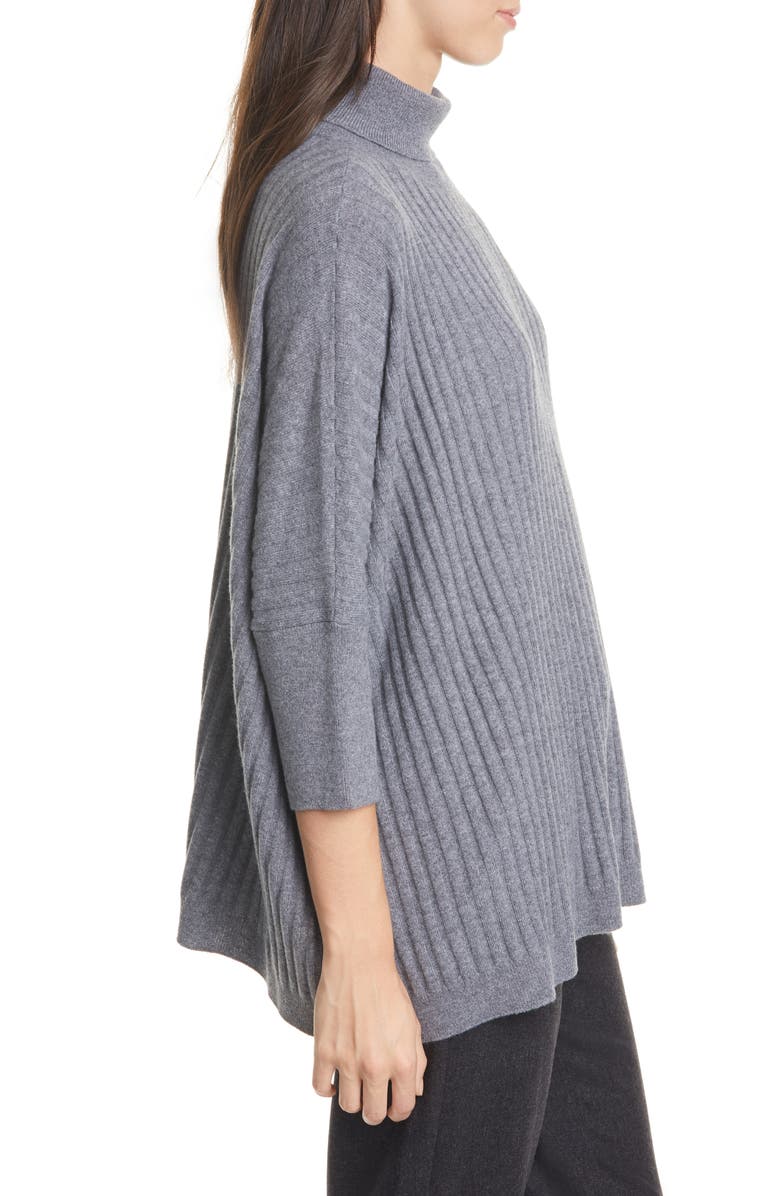 Eileen Fisher Dolman Sleeve Cashmere Sweater, Alternate, color,
