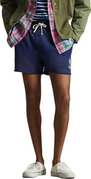 Polo Ralph Lauren Relaxed Fit Embroidered Fleece Shorts