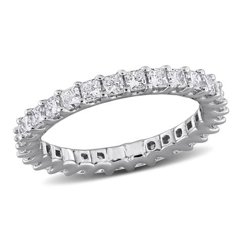 2 CTW Lab-Grown Diamond Princess Eternity Ring