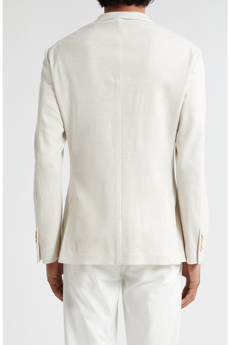 Linen & Cotton Sport Coat, Alternate, color, SAND