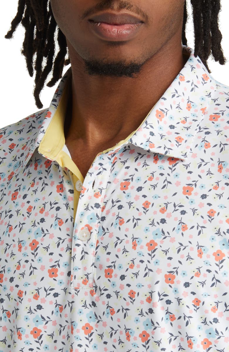 Swannies Murray Floral Golf Polo, Alternate, color, 