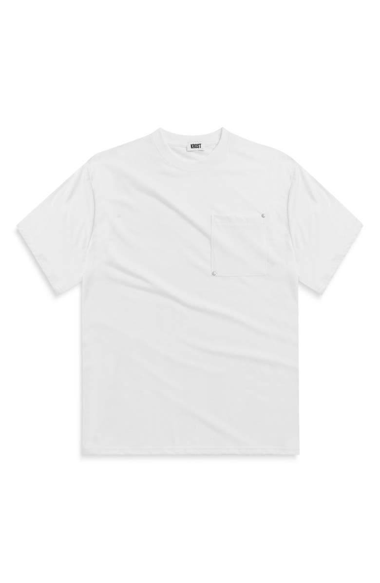 KROST Rivet Pocket Cotton Blend T-Shirt, Alternate, color, White
