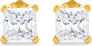 Bliss Diamond 1 1/4Ct Princess Cut Diamond Studs in 14k or Gold Lab Grown